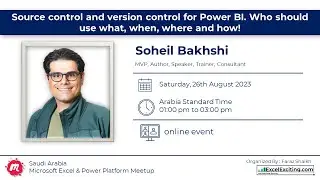 Source control and version control for Power BI. Who should use what, when, where and how! Soheil