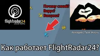 Как работает сайт FlightRadar24? Что означают синие самолеты? Заговор, Вирус? +Специальный гость!