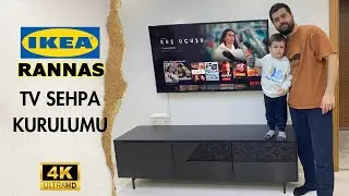 İkea Rannas TV Sehpası Kurulumu ve Montajı | Ikea Rannas Tv Ünitesi Nasıl Kurulur?