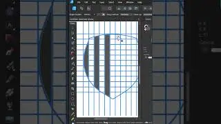3Letter Logo Design in affinity designer 