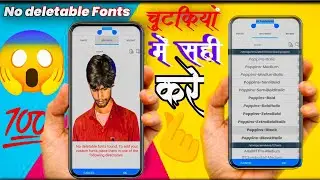 pixellab no deletable fonts found problem 🧐kaise sahi kare🫰/Pixel lab me font add nahi ho raha hai/