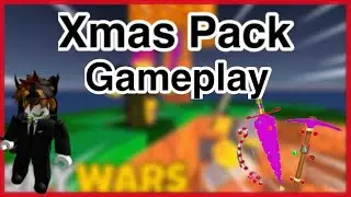 Xmas Pack Gameplay | Roblox Skywars