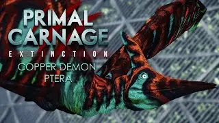 Copper demon ptera - skin process | SUBSTANCE PAINTER [Primal carnage extinction]