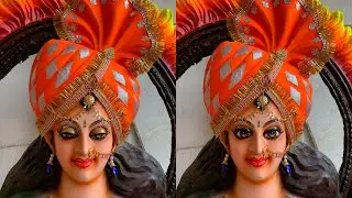 Durga idol Making 2021 at Dhoolpet | Eye blinking Durga mata at Dhoolpet | Durga murti 2021