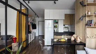 Обзор квартиры 30м2 | Дизайн интерьера маленькой квартиры