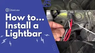 How to Install Lightbar Wiring | High Beam Negative Trigger | Nissan Navara 2021