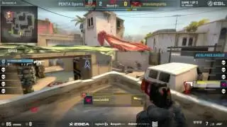 Nik0 with 4 juan deags vs Penta