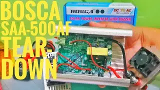 Bosca SAA-500AF 500w Inverter Teardown