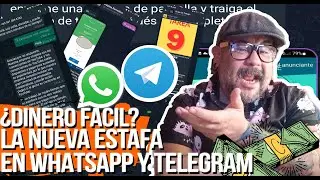 TEMA MASTE LA ESTAFA DE WHATSAPP Y TELEGRAM DINERO GRATIS