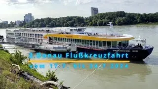 Donauflusskreuzfahrt mit der MS Prinzessin Sisi 2024, River cruise with the MS Princess Sisi 2024