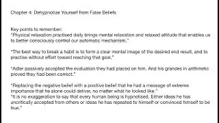Takeaways from Psycho-cybernetics