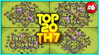 New Best Th7 base link War/Farming Base (Top20) With Link in Clash of Clans - th7 war base 2022