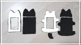[도안공유]아이돌 털 포카홀더/털포카홀더 튜토리얼