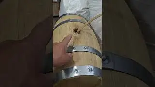 Очередной этап подготовки бочки. Пропаривание