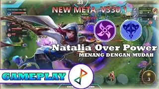 NATALIA OVERPOWER  MENANG DENGAN MUDAH !   BEST COMBO MAGIC CHESS TERBARU 2023
