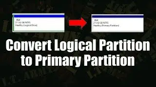 Convert Logical Partition to Primary