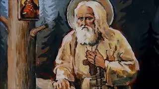 Картина. Старец. Холст, масло. Художник Дмитрий Лукин.