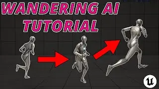 How to Create AI with RANDOM MOVEMENT | Unreal Engine 5 Coding Tutorial