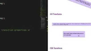 CSS Transforms and Transitions