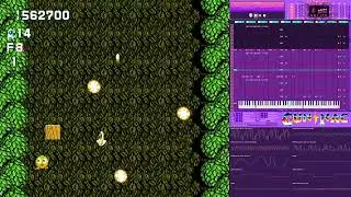 NES Gun Nac Area 4 in Sega Genesis/Mega Drive, YM2612+PSG [Deflemask]