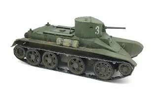 Танк Бт-2; Bt-2 модель 1/35
