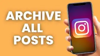 How to Archive All Instagram Posts in One Click