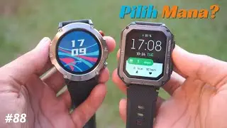2 Pilihan Smartwach Rugged , Budget Tipisss !