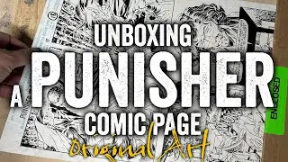 I won, let's open it. Origninal Comic Book Art page from Heritage Auctions
