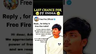 FF India Replied me 🤯 Free Fire India kab aayega? #shorts #freefireindia #advancerahul
