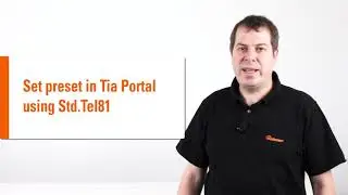 How to set a preset using Std.Tel.81 I Kübler Group