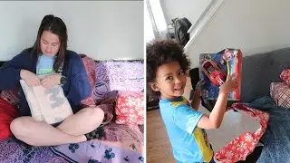Opening Gifts On Mother's Day