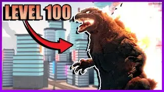 HOW STRONG IS MAX MILLENNIUM GODZILLA! (Level 100) | Kaiju Universe