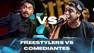 Tendremos batallas entre freestyler vs comediantes