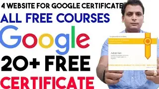 google free course with certificate | digital marketing | web designing | cloud | android |analytics