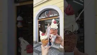 Чешские сладости - Трдельник  #чехия #прага