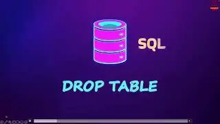SQL DROP TABLE | SQL for Data Science 2025 🌟🎉