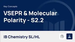 VSEPR & Molecular Polarity [IB Chemistry SL/HL]