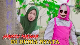 DINDA DI TEROR HANTU MASHA DI DUNIA NYATA