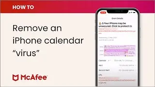 How to remove a smartphone / iPhone calendar 