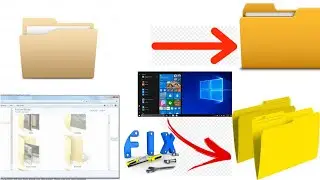 How to fade and unfade   a file and folders in WINDOWS PC...