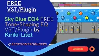 Sky Blue EQ4 - FREE  Tone Shaping EQ VST/Plugin by Kiriki Liszt #SkyBlueEQ4 #KirikiLiszt
