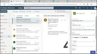 How to create planner task from outlook using templates in wunder365?