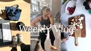 WEEKLY VLOG| workout routine + OUAI "FINALLY" did it 🐚🌸 + easy crockpot meal + mother's day jewelry