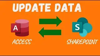 Update Data in Microsoft Access and SharePoint