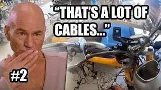 Non Mechanic Takes Apart Wiring Harness from CT-90 | Road To Redemption EP. 2
