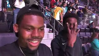 BUDDY HIELD VS. KAI JONES 🇧🇸 |  MY FIRST NBA GAME | HORNETS VS KINGS | GAME WENT DOWN TO THE WIRE🤯
