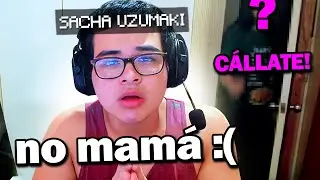 SACHA UZUMAKI es REGAÑADO por su MAMÁ POR GRITAR 😂