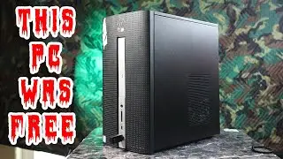 how i turned a FREE hp pavilion into a Gaming PC