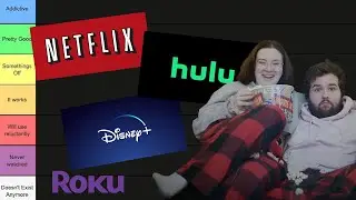 Streaming Services Tier List Presented by The Mediocre Movie Majors