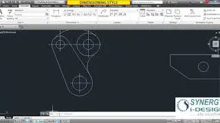 AutoCAD---Lec-043  How to modify DIMENSION STYLE using dimension style setup -2
